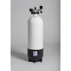 Bouteille de plongée mono bloc 15 litres 232 bars 2 sorties ROTH