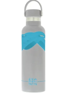 Bouteille isotherme acier KUKUMBER 750 grise ELEMENTERRE