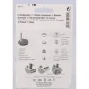 Boutons pression en laiton Ø12mm (10 pièces)