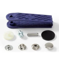 Boutons pression en laiton Ø12mm (10 pièces)