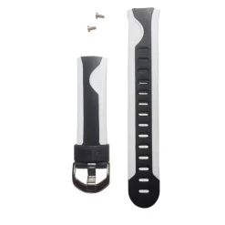 Bracelet pour montre ordinateur SMART noir/blanc MARES