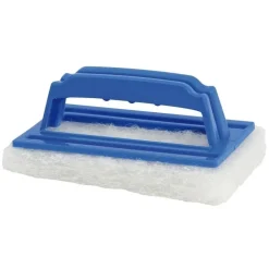 Brosse abrasive en nylon avec manche