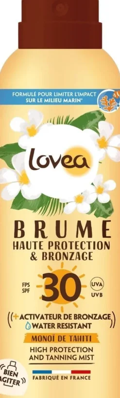 BRUME FPS 30 HP ET BRONZAGE MONOI DE TAHITI LOVEA