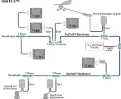 CABLES ET COMPOSANTS POUR RESEAU SEATALK NG - CONCU POUR LES APPAREILS RAYMARINE | RAYMARINE