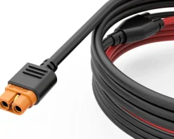 Cables panneau solaire vers station électrique - Ecoflow
