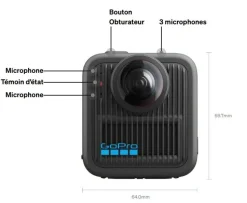 Caméra embarquée GoPro MAX2 360°