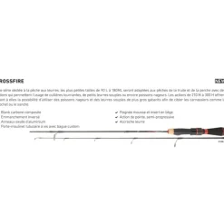 Cannes de pêche aux leurres Crossfire | DAIWA