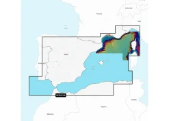 Carte Navionics Platinium+ / Version Regular / MEDITERRANEE OUEST / Nouvelle Edition