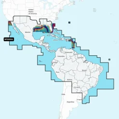 Carte Navionics Platinum+ / Version Large / MEXIQUE. CARAIBES AU BRESIL / Edition 2022 NAVIONICS