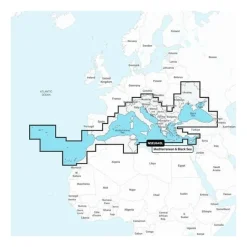Carte Navionics+ pour sondeur Garmin - Large - Europe