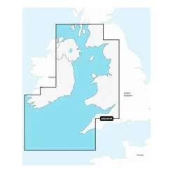 CARTE NAVIONICS+ POUR SONDEUR GARMIN - REGULAR - Royaume Uni et Irlande