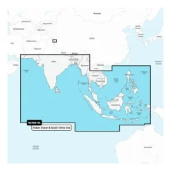 Carte Navionics+ pour sondeur Garmin - Large - Reste du Monde