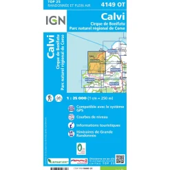Carte Top 25 - 4149OT Calvi