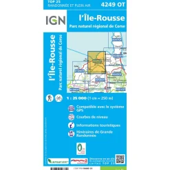 Carte Top 25 - 4249OT L'Ile Rousse