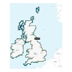 Cartes Navionics+ / Vision+ pour sondeurs Garmin - regular - Europe