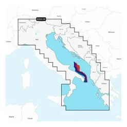 Cartes Navionics+ / Vision+ pour sondeurs Garmin - regular - Europe