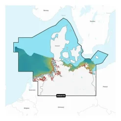 Cartes Navionics+ / Vision+ pour sondeurs Garmin - regular - Europe