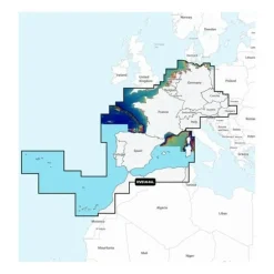 CARTES NAVIONICS+ / VISION+ POUR SONDEURS GARMIN - LARGE - EUROPE
