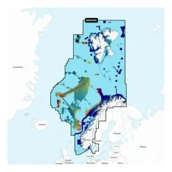 CARTES NAVIONICS+ / VISION+ POUR SONDEURS GARMIN - LARGE - EUROPE