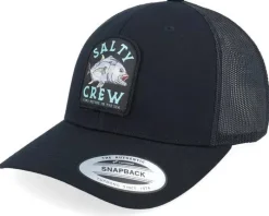 CASQUETTE / CHAPEAU SALTY CREW ULUA RETRO TRUCKER HOMME COULEUR BLACK TAILLE 1Sz