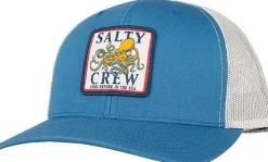 CASQUETTE / CHAPEAU SALTY CREW INK SLINGER RETRO TRUCKER HOMME COULEUR BLUE FOG TAILLE 1Sz