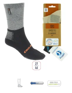 CHAUSSETTE NOTOS NOIR - ELEMENTERRE