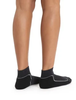 Chaussettes randonnées femme W Hike+ Light Mini JET HTHR ICEBREAKER
