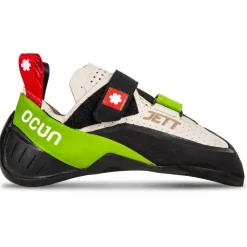 Chausson d'escalade JETT QC Grey/Green - OCUN