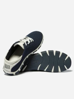 Chaussures de pont tennis femme JAZARIA bleu TBS