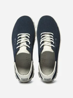 Chaussures de pont tennis femme JAZARIA bleu TBS