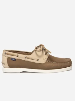 Chaussures homme bateau HELLIOS tan/beige TBS