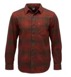 Chemise Homme M PROJECT FLANNEL Basalt-Iron Red Plaid BLACK DIAMOND