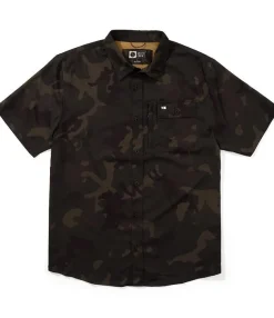 CHEMISE TISSÉE SALTY CREW FLAGSHIP HOMME COULEUR DARK CAMO | SALTY CREW