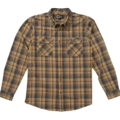 CHEMISE TISSÉE SALTY CREW DAYBREAK HOMME COULEUR KHAKI | SALTY CREW
