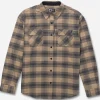 CHEMISE TISSÉE SALTY CREW FATHOM HOMME COULEUR KHAKI | SALTY CREW
