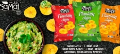 CHIPS BANANE SUCREES 75G samai