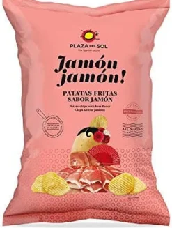 CHIPS JAMBON 115G PLAZA DEL SOL