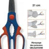 CISEAUX INOX COUPE-QUEUES FLASHMER 14CM