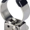 Clip inox x tubes 30/35mm