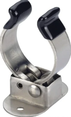 Clip inox x tubes 30/35mm