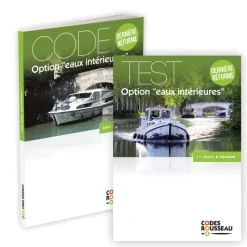 Codes Rousseau Permis option eaux intérieures code