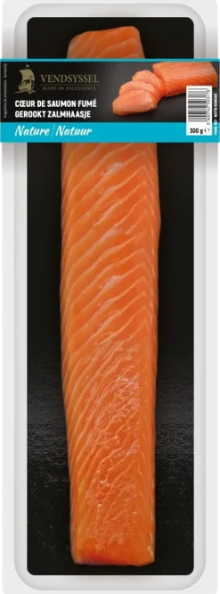 COEUR DE SAUMON FUME 300G