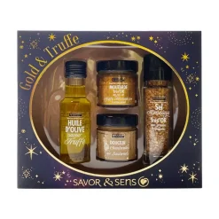 COFFRET GOLD ET TRUFFE NOEL SAVOR & SENS