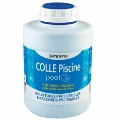 Colle pvc gel bleu interfix pour pvc souple - 1000 ml