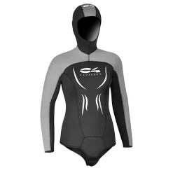 Combinaison d'apnée C4 VERTICAL UP 5MM Veste Femme T5