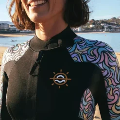 Combinaison de longe-côte double zip 5/4/3 mm femme Multi Curl MELLOW SEA ANFIBI