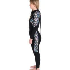 Combinaison de longe-côte double zip 4/3 mm femme Floral MELLOW SEA ANFIBI