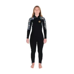 Combinaison de longe-côte double zip 4/3 mm femme Floral MELLOW SEA ANFIBI