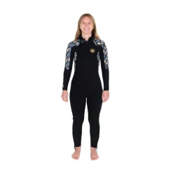 Combinaison de longe-côte double zip 4/3 mm femme Floral MELLOW SEA ANFIBI