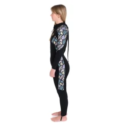 Combinaison de longe-côte double zip 4/3 mm femme Floral MELLOW SEA ANFIBI